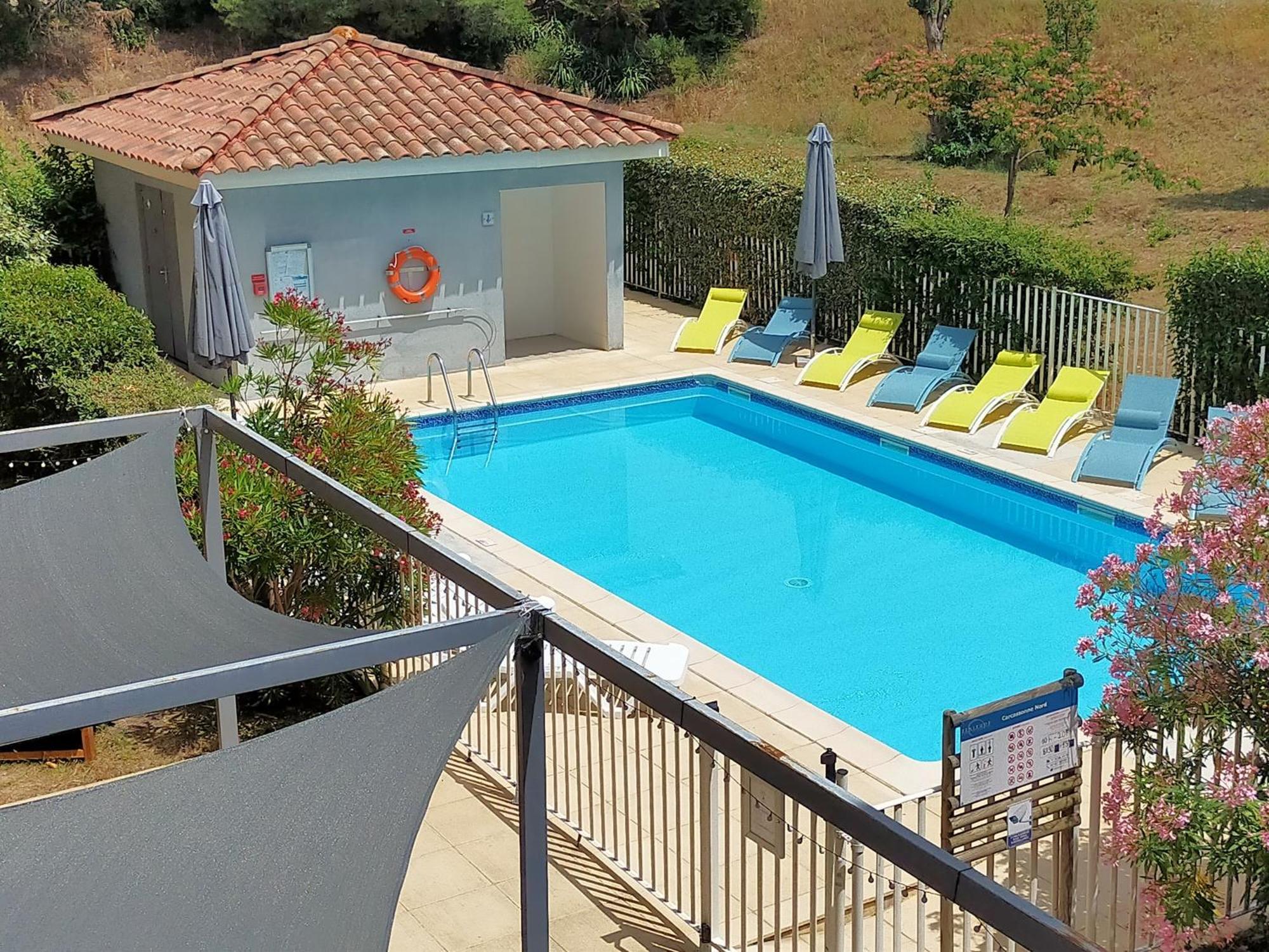 Comfort Aparthotel Carcassonne Exterior foto
